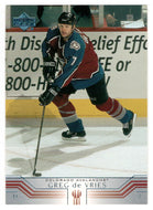 Greg de Vries - Colorado Avalanche (NHL Hockey Card) 2001-02 Upper Deck # 277 Mint