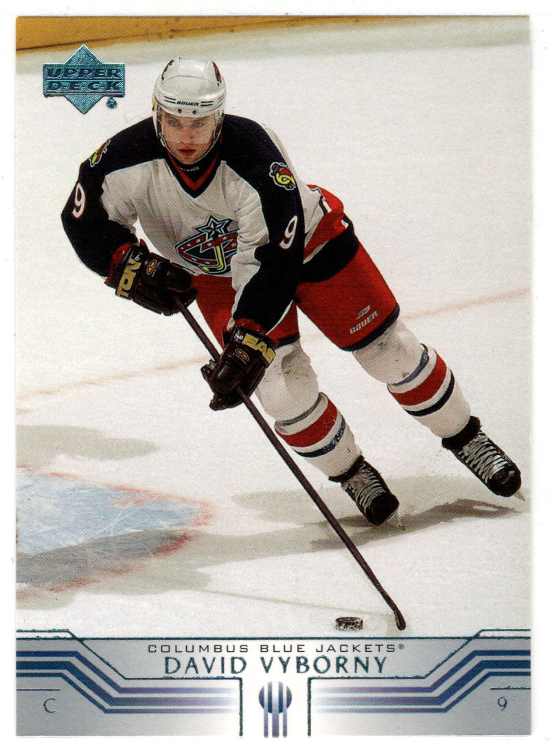 David Vyborny - Columbus Blue Jackets (NHL Hockey Card) 2001-02 Upper Deck # 280 Mint