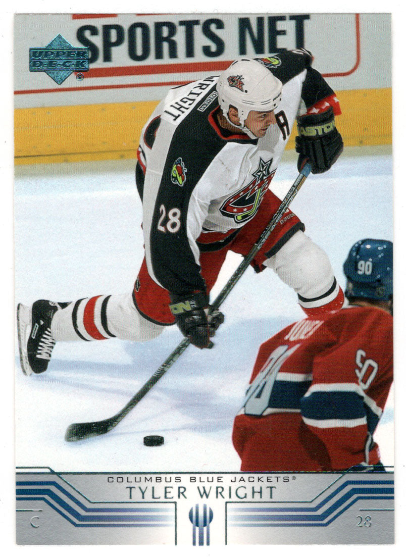 Tyler Wright Columbus Blue Jackets (NHL Hockey Card) 2001-02 Upper Deck  281 Mint - Main Image