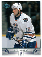 Rem Murray - Edmonton Oilers (NHL Hockey Card) 2001-02 Upper Deck # 300 Mint