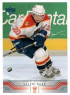 Valeri Bure - Florida Panthers (NHL Hockey Card) 2001-02 Upper Deck # 302 Mint