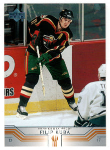 Filip Kuba - Minnesota Wild (NHL Hockey Card) 2001-02 Upper Deck # 316 Mint