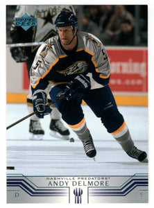 Andy Delmore - Nashville Predators (NHL Hockey Card) 2001-02 Upper Deck # 327 Mint