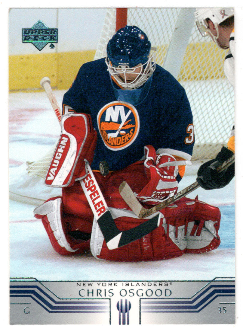Chris Osgood - New York Islanders (NHL Hockey Card) 2001-02 Upper Deck # 343 Mint
