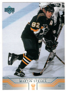Martin Straka - Pittsburgh Penguins (NHL Hockey Card) 2001-02 Upper Deck # 368 Mint
