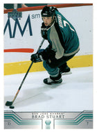 Brad Stuart - San Jose Sharks (NHL Hockey Card) 2001-02 Upper Deck # 376 Mint