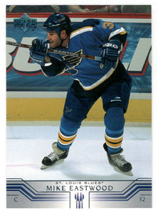 Mike Eastwood - St. Louis Blues (NHL Hockey Card) 2001-02 Upper Deck # 384 Mint