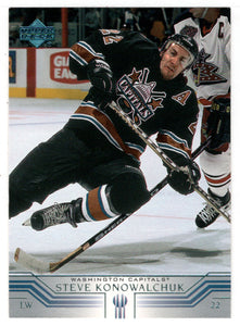 Steve Konowalchuk - Washington Capitals (NHL Hockey Card) 2001-02 Upper Deck # 406 Mint