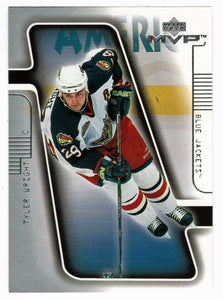 Tyler Wright - Columbus Blue Jackets (NHL Hockey Card) 2001-02 Upper Deck MVP # 56 Mint
