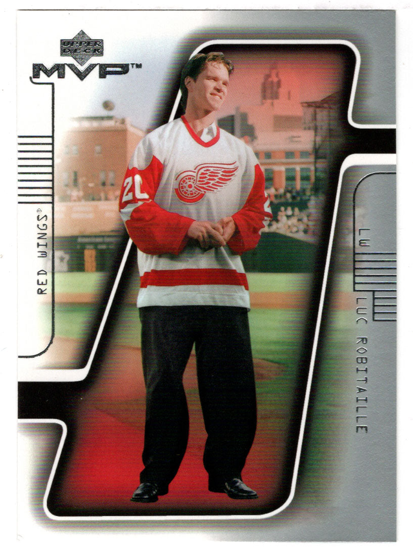 Luc Robitaille - Detroit Red Wings (NHL Hockey Card) 2001-02 Upper Deck MVP # 67 Mint