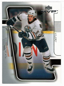 Tom Poti - Edmonton Oilers (NHL Hockey Card) 2001-02 Upper Deck MVP # 74 Mint