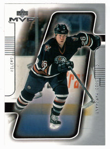 Todd Marchant - Edmonton Oilers (NHL Hockey Card) 2001-02 Upper Deck MVP # 77 Mint
