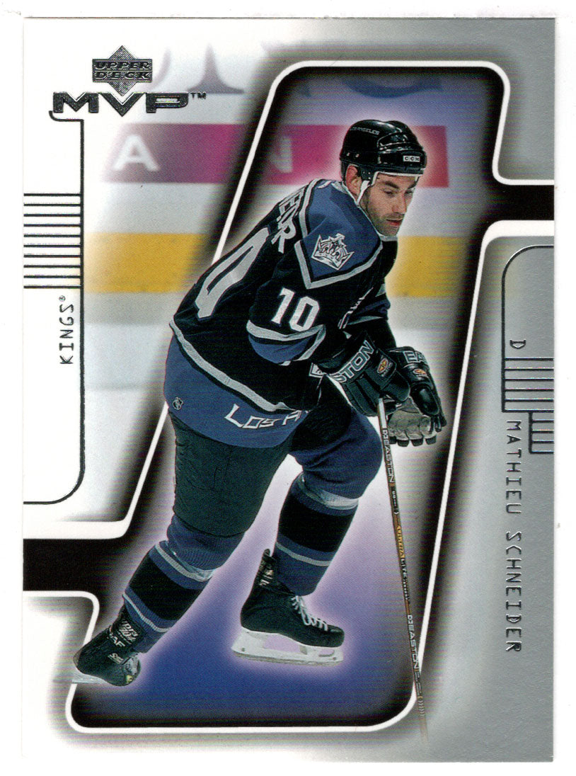 Mathieu Schneider - Los Angeles Kings (NHL Hockey Card) 2001-02 Upper Deck MVP # 87 Mint
