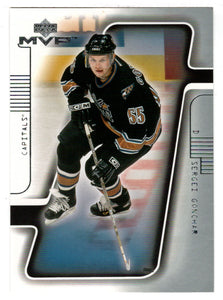 Sergei Gonchar - Washington Capitals (NHL Hockey Card) 2001-02 Upper Deck MVP # 185 Mint