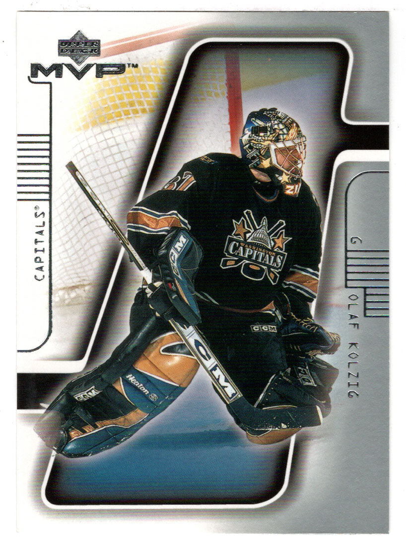 Olaf Kolzig - Washington Capitals (NHL Hockey Card) 2001-02 Upper Deck MVP # 187 Mint