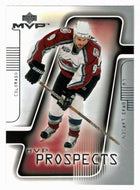 Brad Larsen - Colorado Avalanche - MVP Prospects (NHL Hockey Card) 2001-02 Upper Deck MVP # 199 Mint