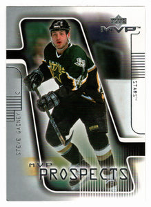 Steve Gainey - Dallas Stars - MVP Prospects (NHL Hockey Card) 2001-02 Upper Deck MVP # 200 Mint
