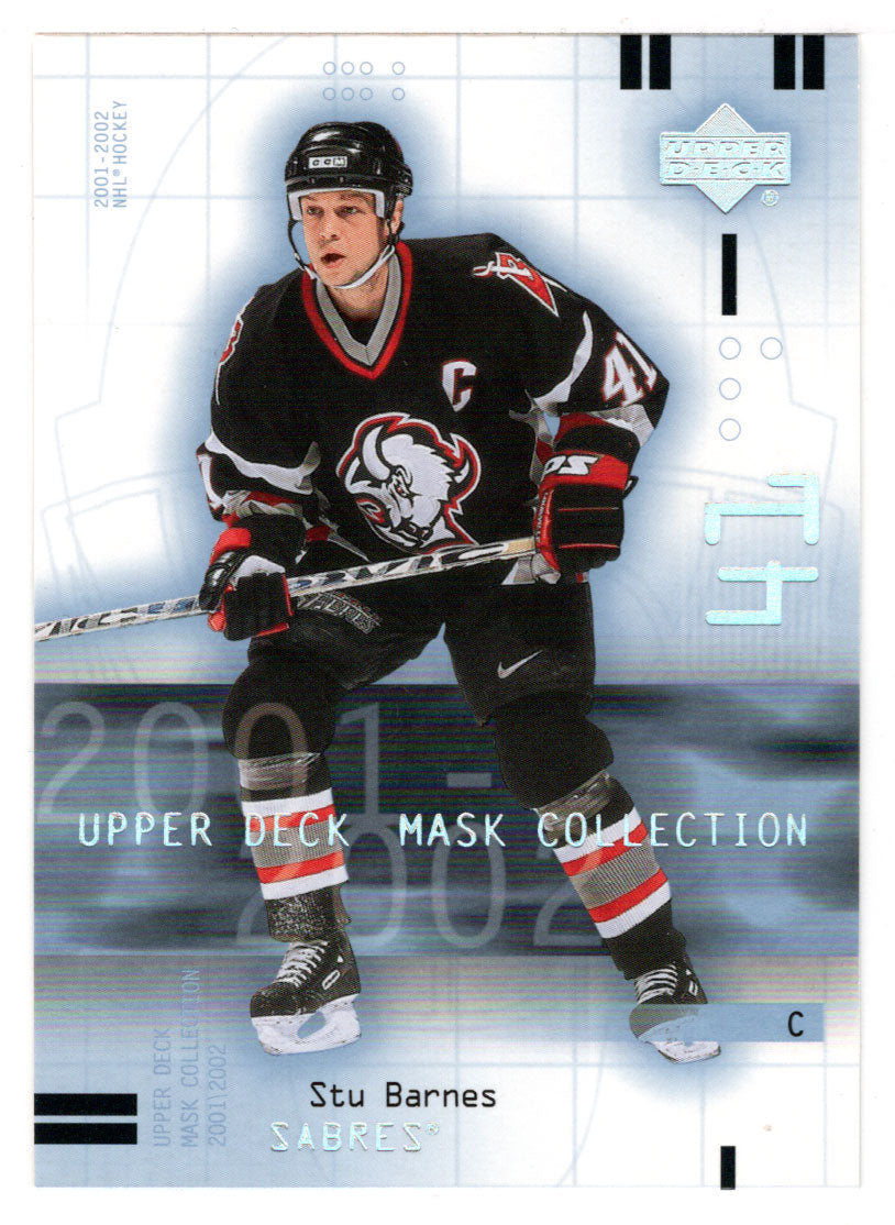 Stu Barnes - Buffalo Sabres (NHL Hockey Card) 2001-02 Upper Deck Mask Collection # 11 Mint