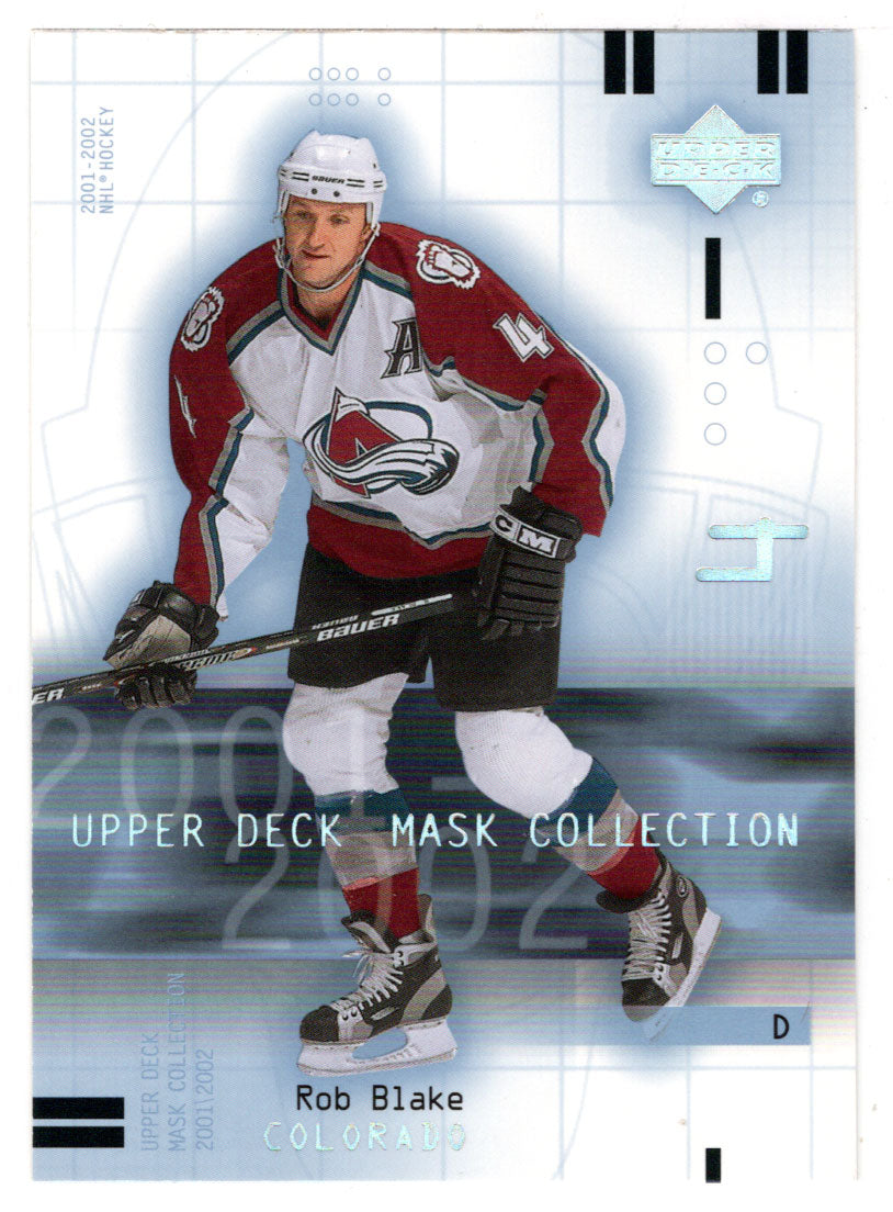 Rob Blake - Colorado Avalanche (NHL Hockey Card) 2001-02 Upper Deck Mask Collection # 23 Mint