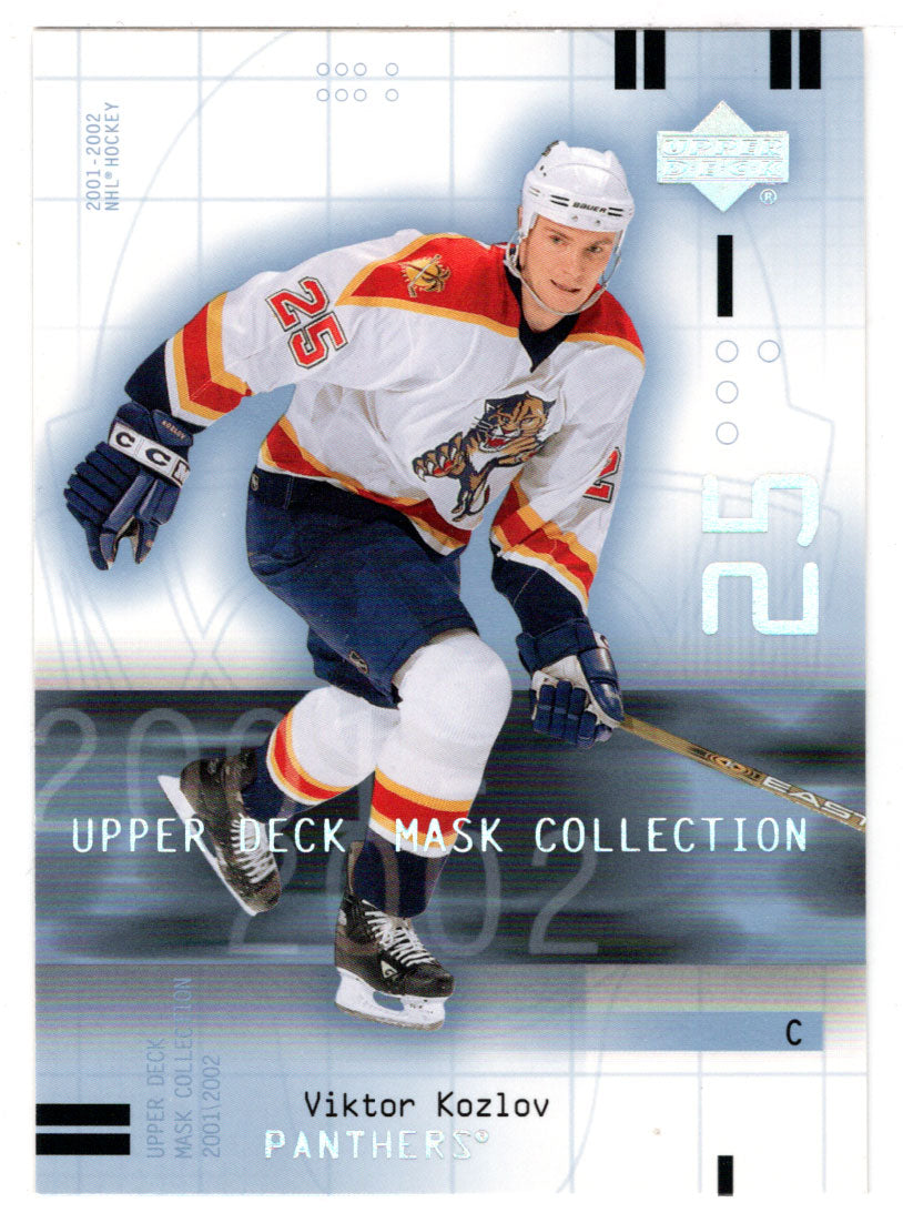 Viktor Kozlov - Florida Panthers (NHL Hockey Card) 2001-02 Upper Deck Mask Collection # 39 Mint