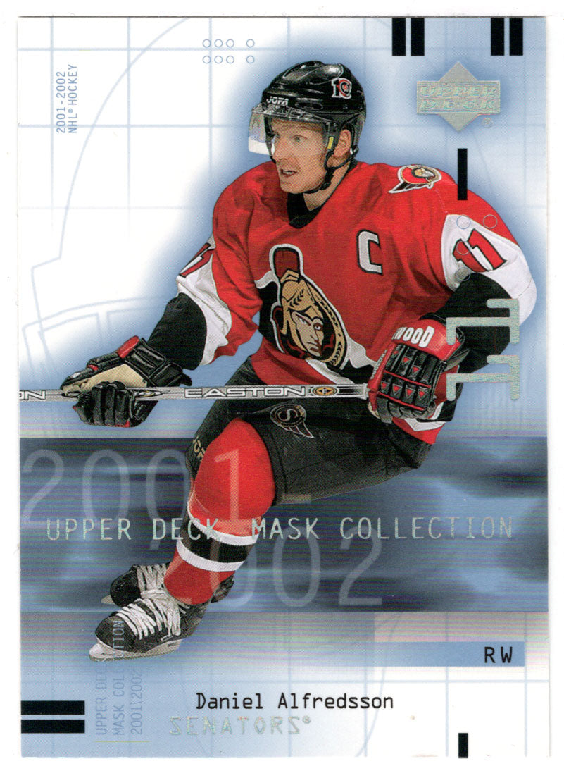 Daniel Alfredsson - Ottawa Senators (NHL Hockey Card) 2001-02 Upper Deck Mask Collection # 67 Mint