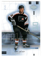 John LeClair - Philadelphia Flyers (NHL Hockey Card) 2001-02 Upper Deck Mask Collection # 71 Mint