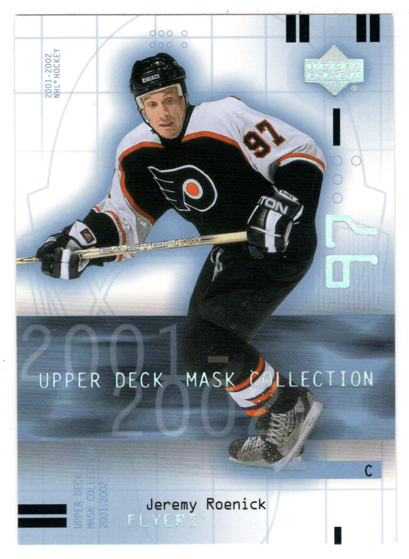 Jeremy Roenick - Philadelphia Flyers (NHL Hockey Card) 2001-02 Upper Deck Mask Collection # 72 Mint