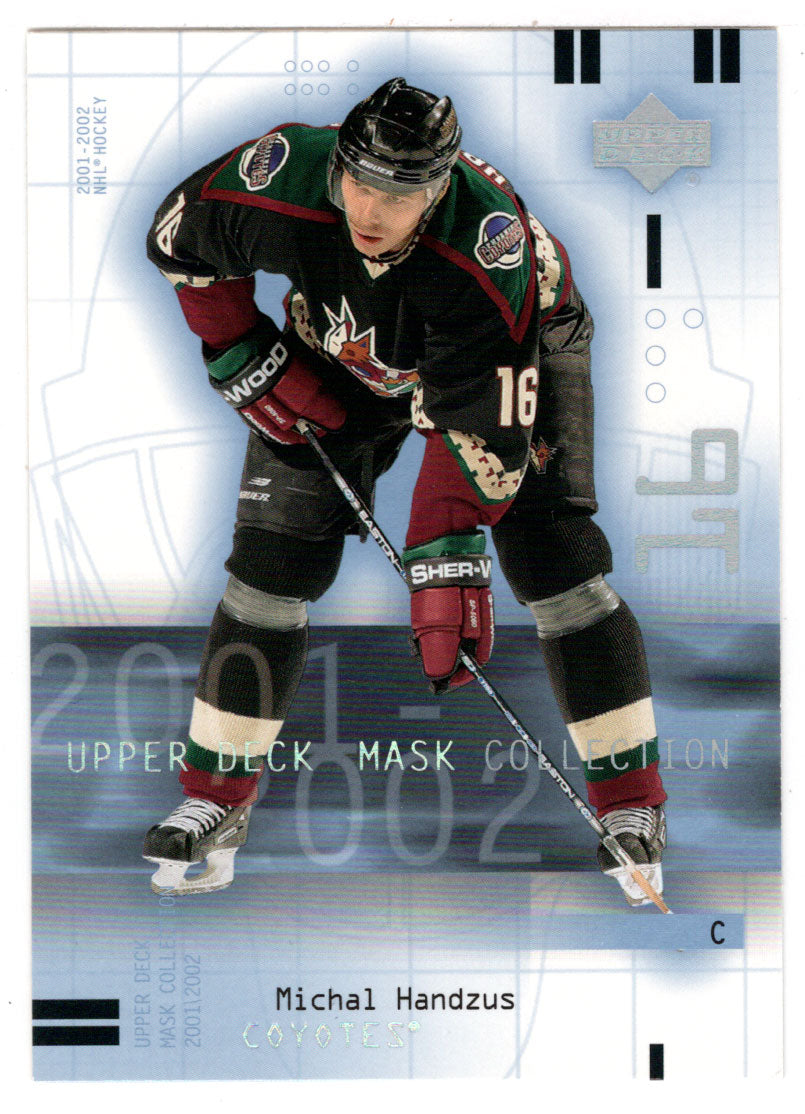 Michal Handzus - Phoenix Coyotes (NHL Hockey Card) 2001-02 Upper Deck Mask Collection # 74 Mint