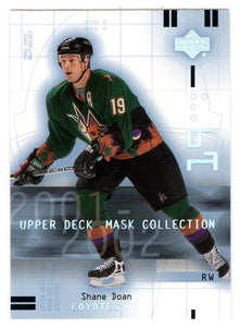 Shane Doan - Phoenix Coyotes (NHL Hockey Card) 2001-02 Upper Deck Mask Collection # 76 Mint