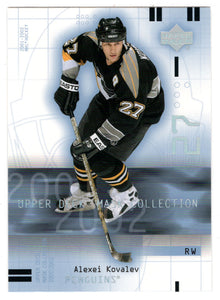 Alexei Kovalev - Pittsburgh Penguins (NHL Hockey Card) 2001-02 Upper Deck Mask Collection # 78 Mint