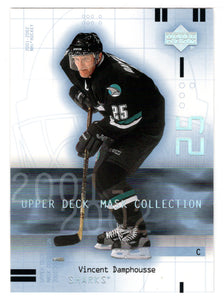 Vincent Damphousse - San Jose Sharks (NHL Hockey Card) 2001-02 Upper Deck Mask Collection # 80 Mint