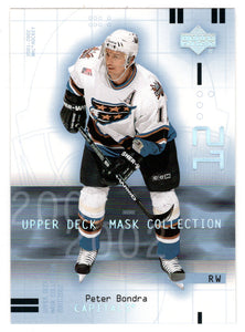 Peter Bondra - Washington Capitals (NHL Hockey Card) 2001-02 Upper Deck Mask Collection # 99 Mint