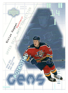 Niklas Hagman RC - Florida Panthers - Potential Gems (NHL Hockey Card) 2001-02 Upper Deck Mask Collection # 146 Mint