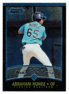 Abraham Nunez - Florida Marlins (MLB Baseball Card) 2001 Bowman Chrome # 226 Mint