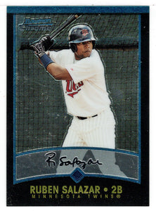 Ruben Salazar - Minnesota Twins (MLB Baseball Card) 2001 Bowman Chrome # 229 Mint