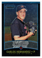 Carlos Hernandez - Houston Astros (MLB Baseball Card) 2001 Bowman Chrome # 257 Mint