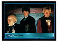 The Three Doctors (Trading Card) Doctor Who - The Definitive Collection - Series Two - 2001 Strictly Ink # 15 - Mint