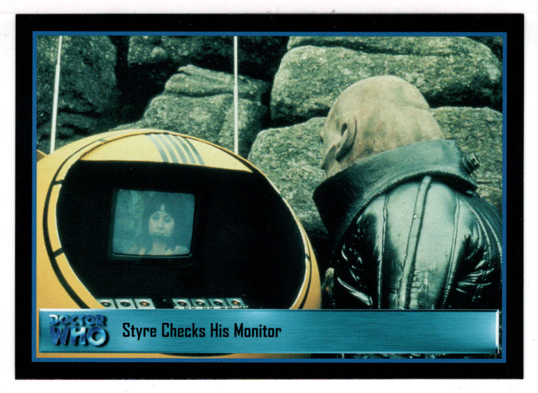 The Sontaran Experiment (Trading Card) Doctor Who - The Definitive Collection - Series Two - 2001 Strictly Ink # 27 - Mint