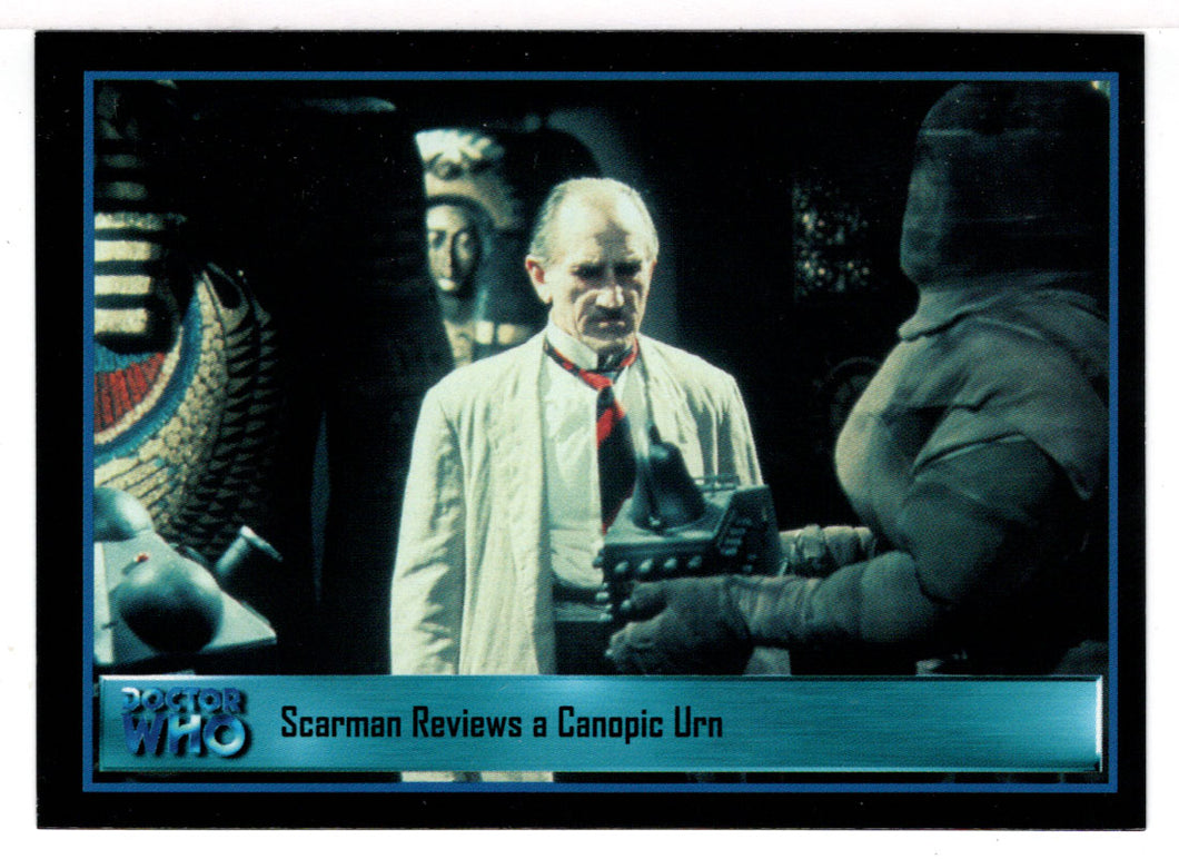 Pyramids of Mars (Trading Card) Doctor Who - The Definitive Collection - Series Two - 2001 Strictly Ink # 32 - Mint