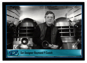 Ray Cusick Set V (Trading Card) Doctor Who - The Definitive Collection - Series Two - 2001 Strictly Ink # 105 - Mint