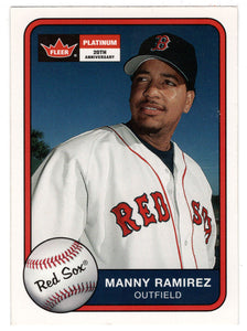 Manny Ramirez - Boston Red Sox (MLB Baseball Card) 2001 Fleer Platinum # 6 Mint