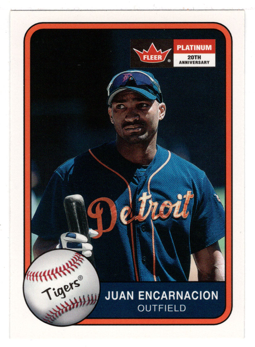 Juan Encarnacion - Detroit Tigers (MLB Baseball Card) 2001 Fleer Platinum # 12 Mint