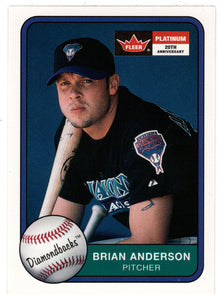 Brian Anderson - Arizona Diamondbacks (MLB Baseball Card) 2001 Fleer Platinum # 29 Mint