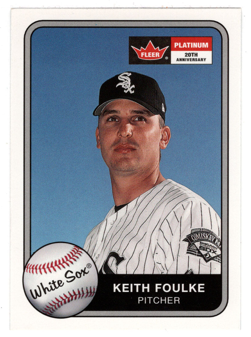 Keith Foulke - Chicago White Sox (MLB Baseball Card) 2001 Fleer Platinum # 48 Mint