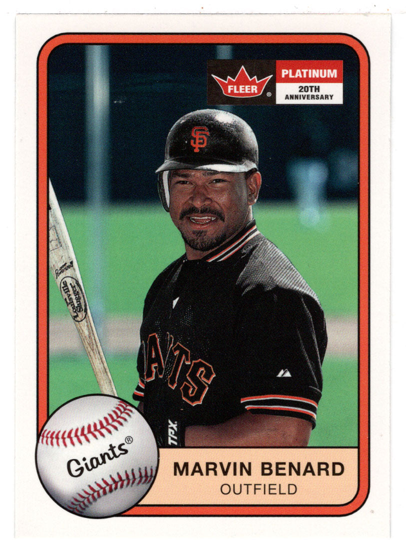 Marvin Benard - San Francisco Giants (MLB Baseball Card) 2001 Fleer Platinum # 81 Mint