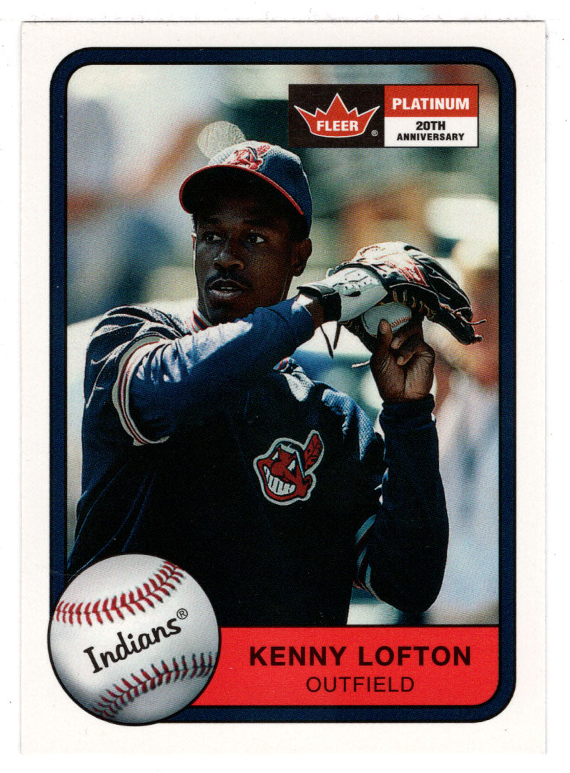 Kenny Lofton - Cleveland Indians (MLB Baseball Card) 2001 Fleer Platinum # 83 Mint