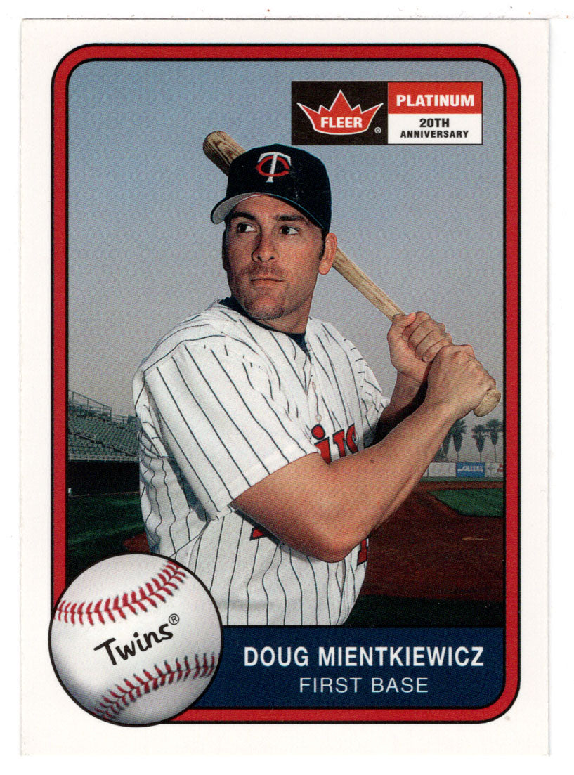 Doug Mientkiewicz - Minnesota Twins (MLB Baseball Card) 2001 Fleer Platinum # 88 Mint