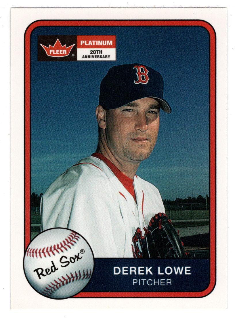 Derek Lowe - Boston Red Sox (MLB Baseball Card) 2001 Fleer Platinum # 91 Mint