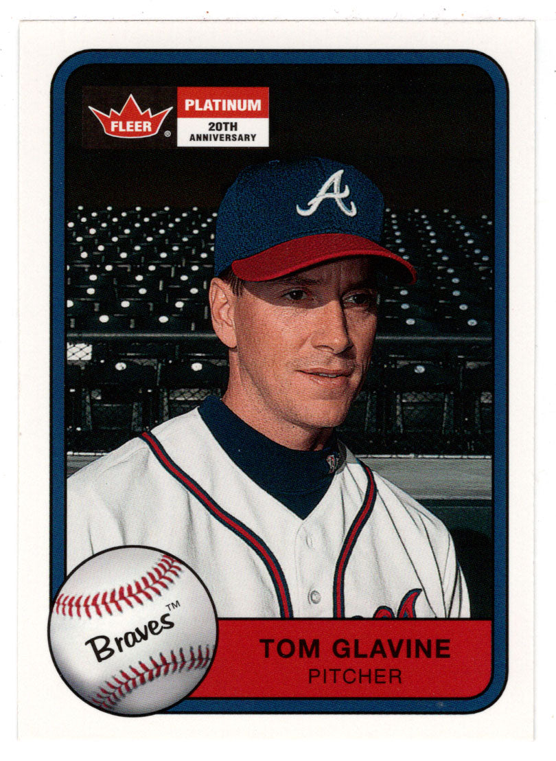 TOMMY GLAVINE ROOKIE CARD FLEER