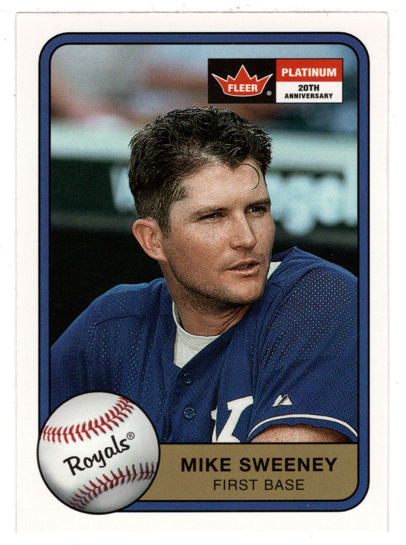 Mike Sweeney - Kansas City Royals (MLB Baseball Card) 2001 Fleer Platinum # 134 Mint